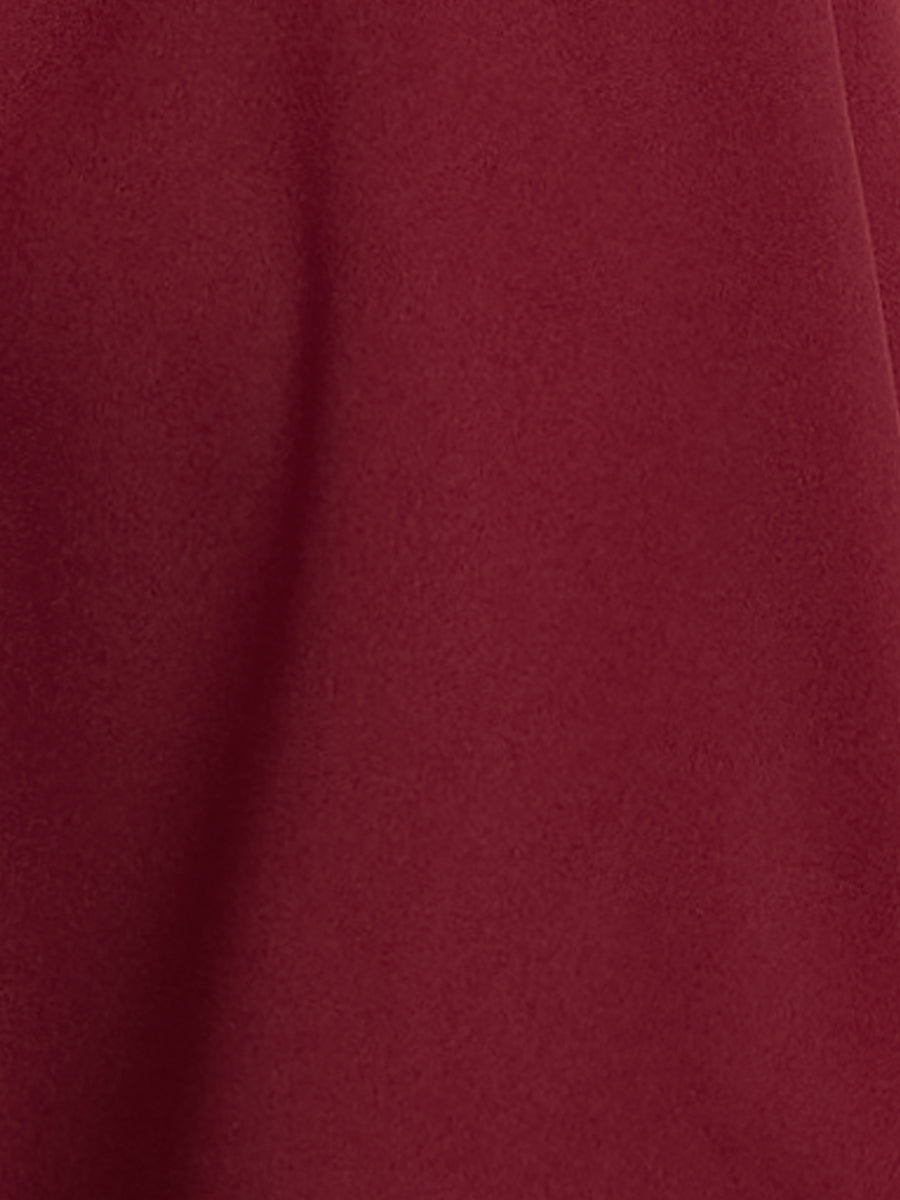 Elvaria – Women’s Vintage Collar Fit & Flare Midi Dress