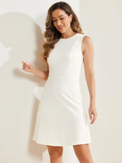 Elavina – Women’s Sleeveless Fit & Flare Mini Dress