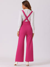 Suspira - Women’s Wide Leg Suspender Jumpsuit
