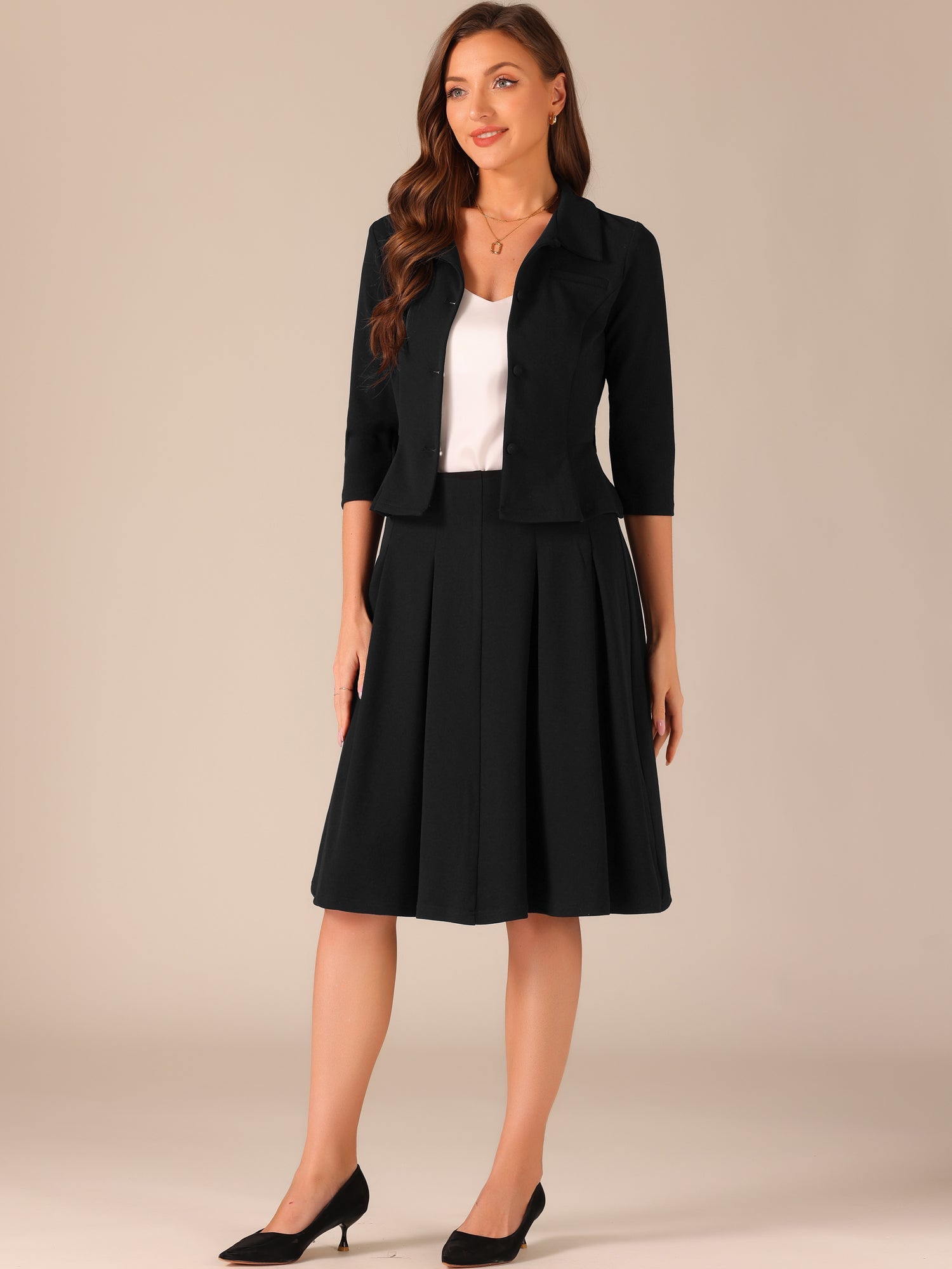 Ofressa - Women’s Button Down Work Blouse
