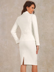 Velessa - Women’s Peplum Work Top