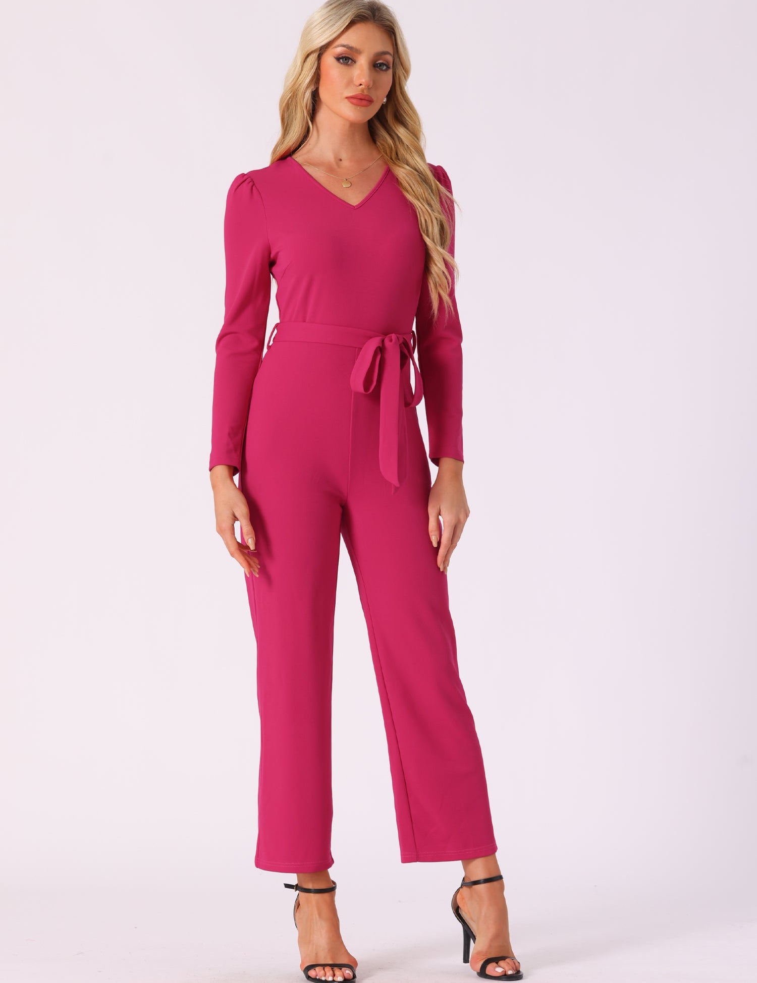 Velmora - Women’s High Neck Long Sleeve Dress