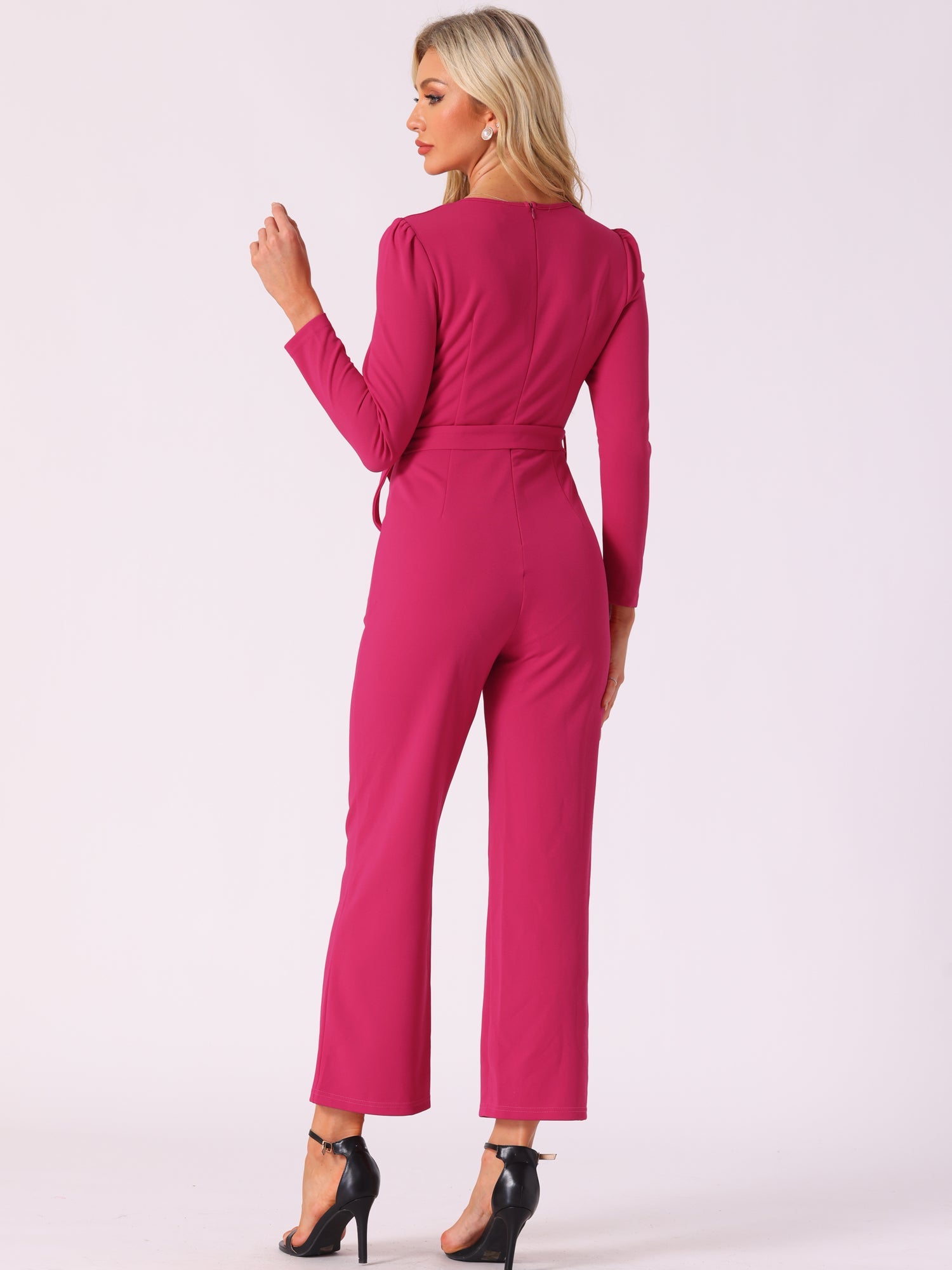 Velmora - Women’s High Neck Long Sleeve Dress