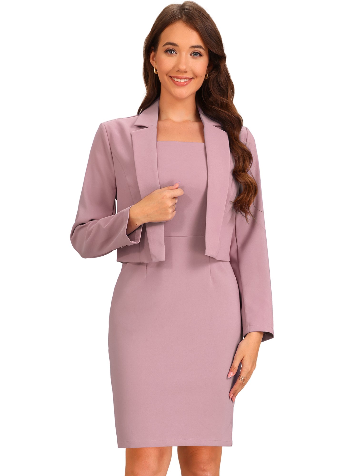 Workvella - Women’s Blazer & Dress Set