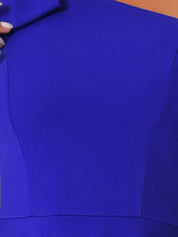 Bowvera - Women’s One Shoulder Cocktail Dress