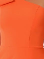 Bowvera - Women’s One Shoulder Cocktail Dress