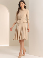 Ofressa - Women’s Button Down Work Blouse