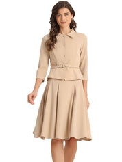 Ofressa - Women’s Button Down Work Blouse