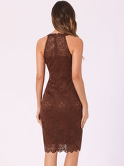 Lacevera - Women’s Lace Sheath Cocktail Dress