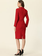 Velessa - Women’s Peplum Work Top