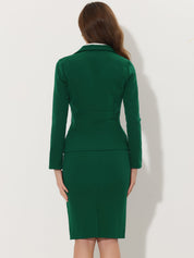 Velessa - Women’s Peplum Work Top