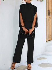 Ceravira - Women’s 3/4 Sleeve Occasion Jumpsuit