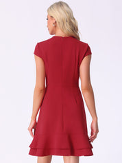 Elavira – Women’s A-Line Mid-Length Casual Dress