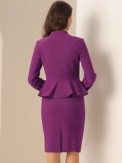 Peplira - Women’s Peplum Work Blouse