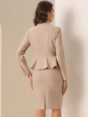 Peplira - Women’s Peplum Work Blouse