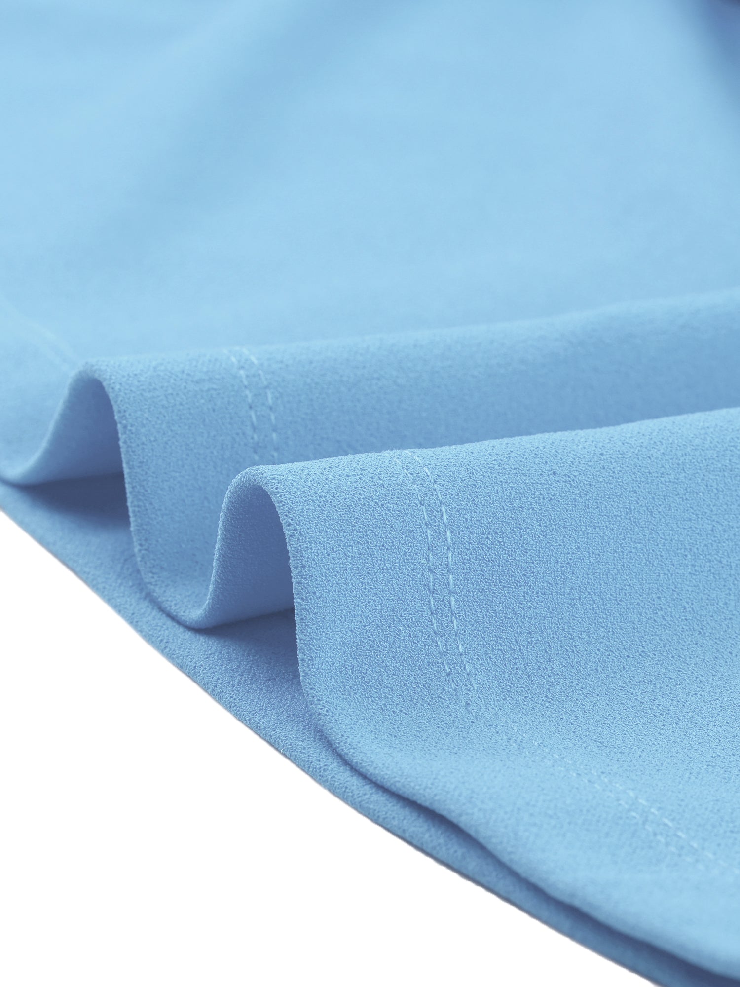 Clarivelle – Women’s Stand Collar Button Detail Dress