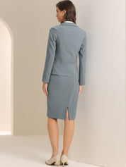 Velessa - Women’s Peplum Work Top