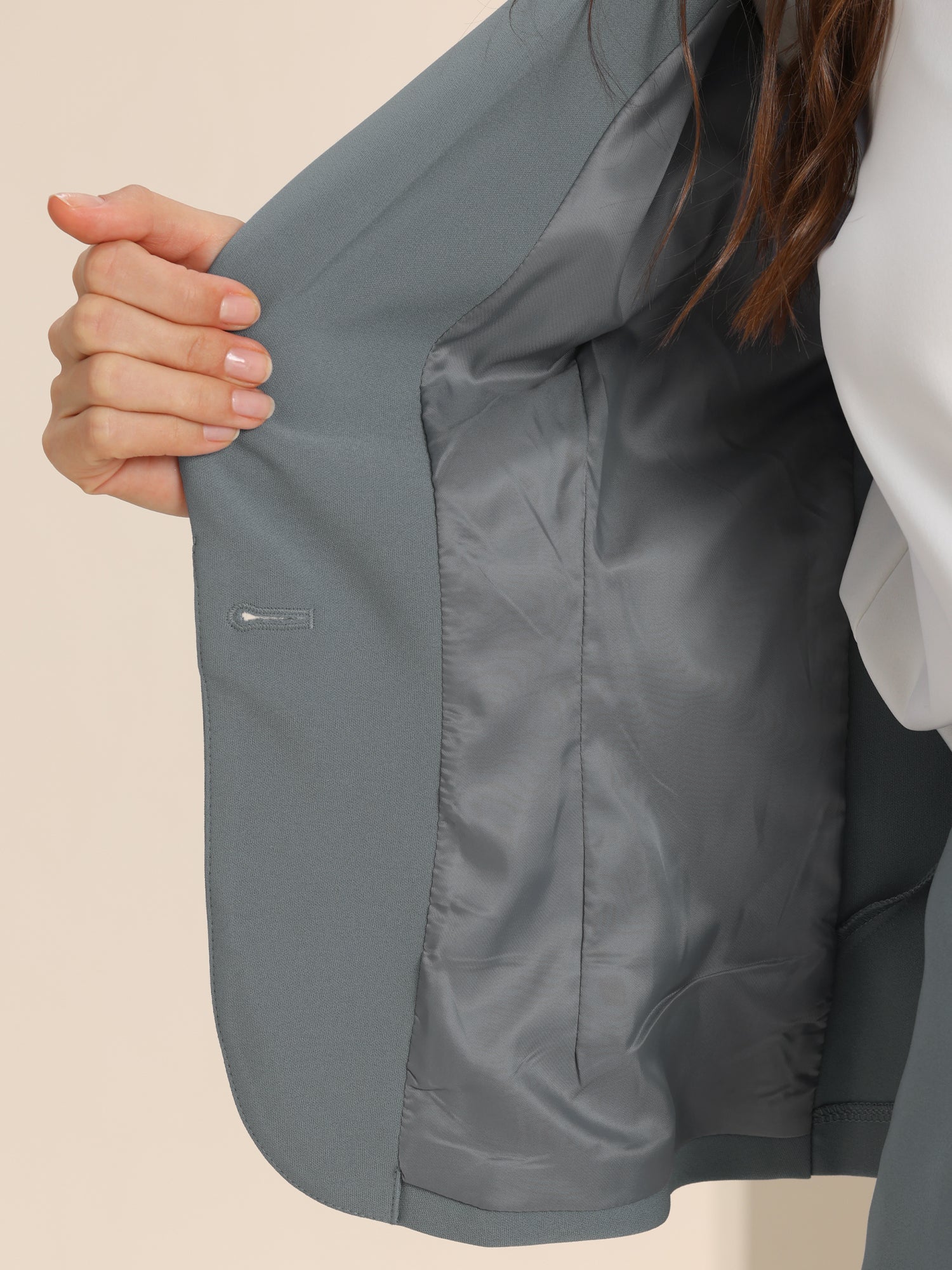 Velessa - Women’s Peplum Work Top