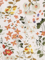 Florvessa - Women’s Floral A-Line Midi Dress