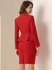 Peplira - Women’s Peplum Work Blouse