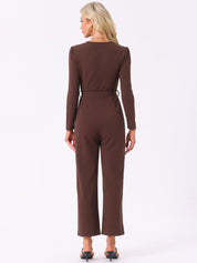 Velmora - Women’s High Neck Long Sleeve Dress
