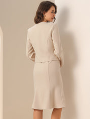 Casvera - Women’s Jacket & Dress Set