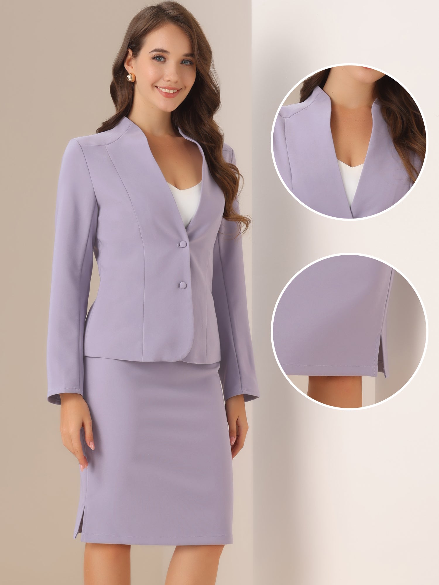 Seressa - Women’s Button Down Work Blouse