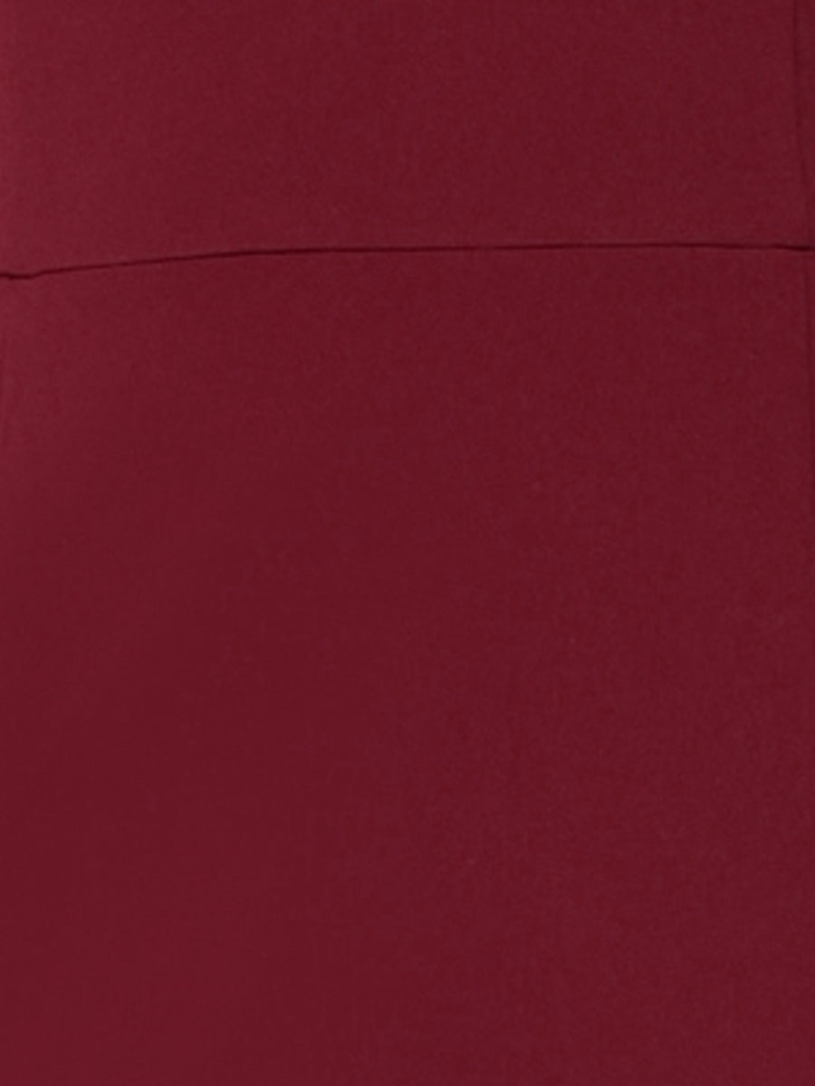 Wrapvera - Women’s Wrap Midi Dress