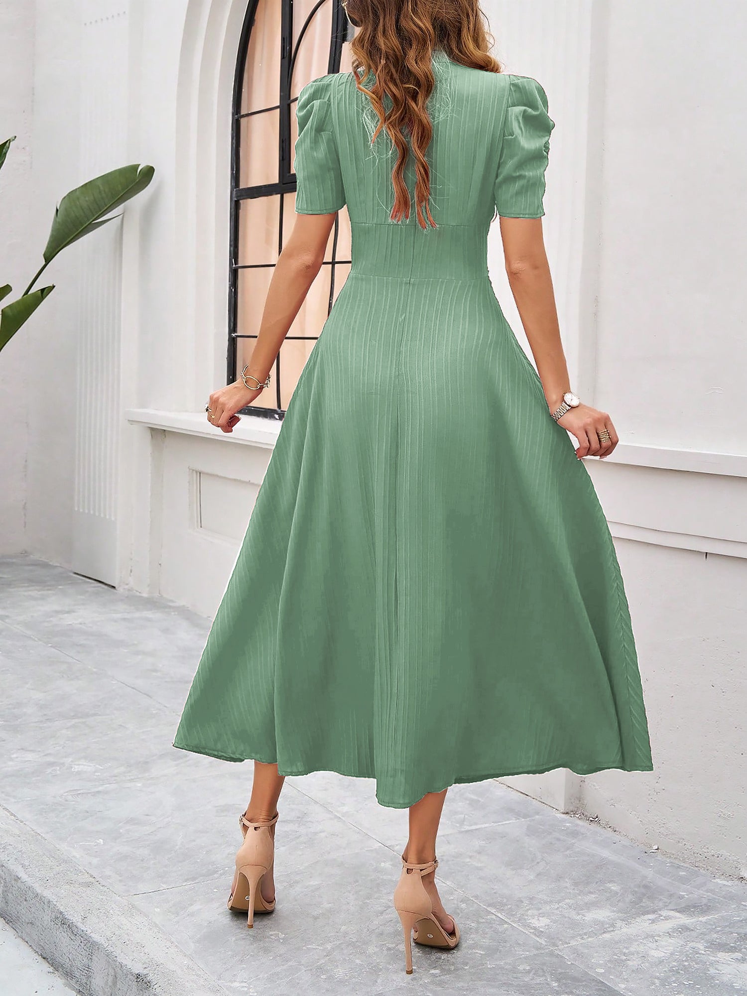 Veloria - Women’s Short Sleeve Summer Dress