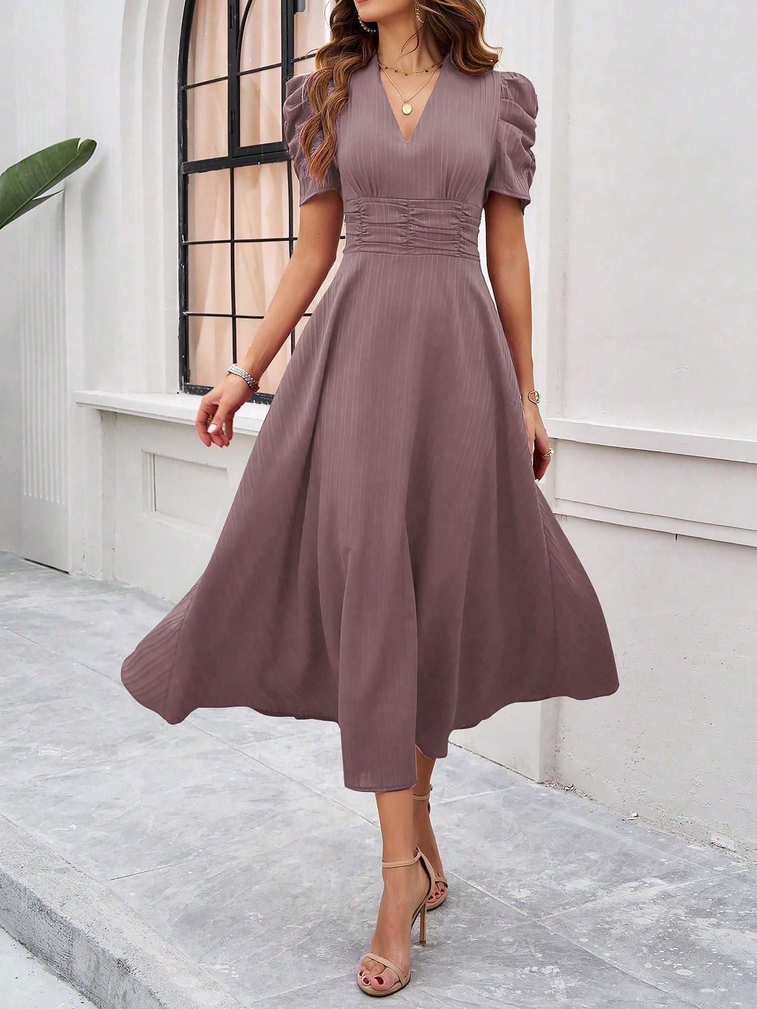 Veloria - Women’s Short Sleeve Summer Dress