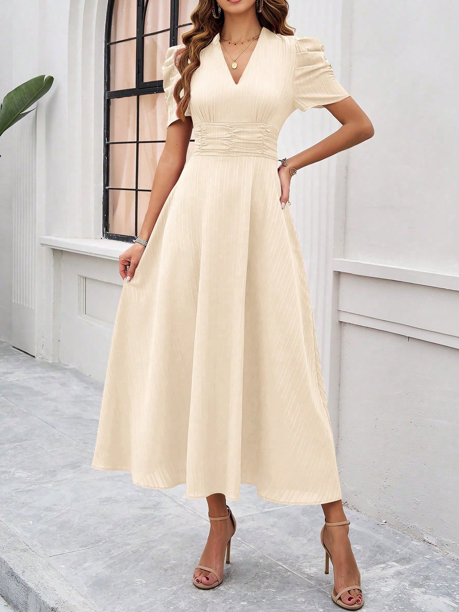 Veloria - Women’s Short Sleeve Summer Dress