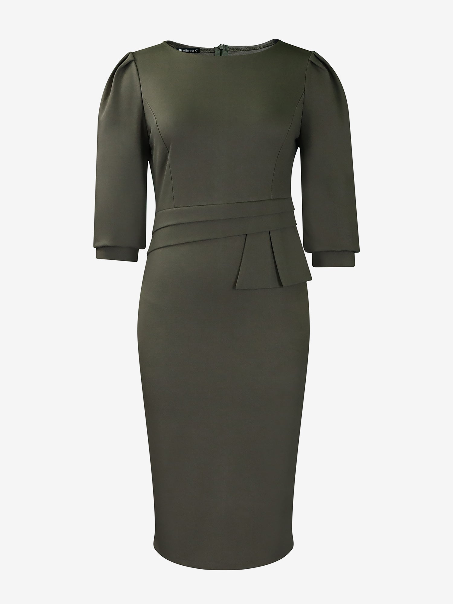 Serina - Women’s 3/4 Sleeve Work Dress