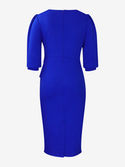 Serina - Women’s 3/4 Sleeve Work Dress