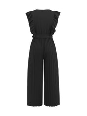 Ceravexa - Women’s Cap Sleeve Cocktail Jumpsuit
