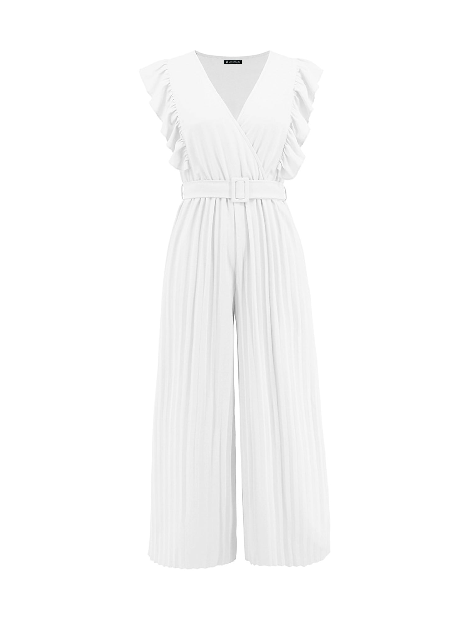 Ceravexa - Women’s Cap Sleeve Cocktail Jumpsuit