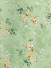 Florvessa - Women’s Floral A-Line Midi Dress
