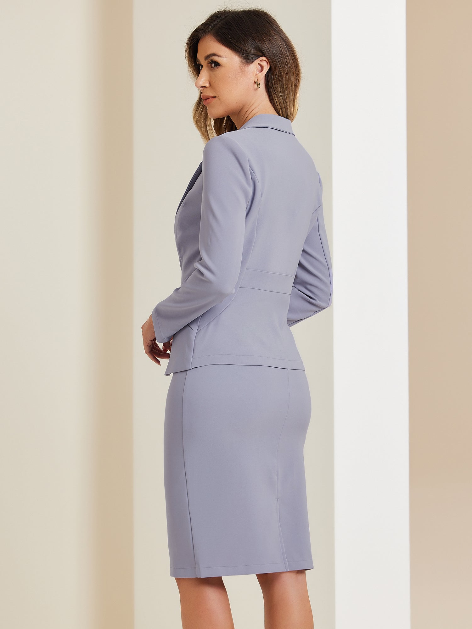 Velessa - Women’s Peplum Work Top