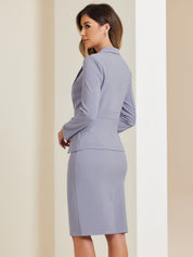 Velessa - Women’s Peplum Work Top