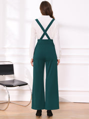 Suspira - Women’s Wide Leg Suspender Jumpsuit