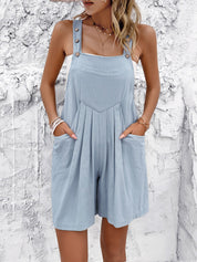 Cotvera - Women’s Sleeveless Cotton Romper