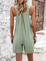 Cotvera - Women’s Sleeveless Cotton Romper