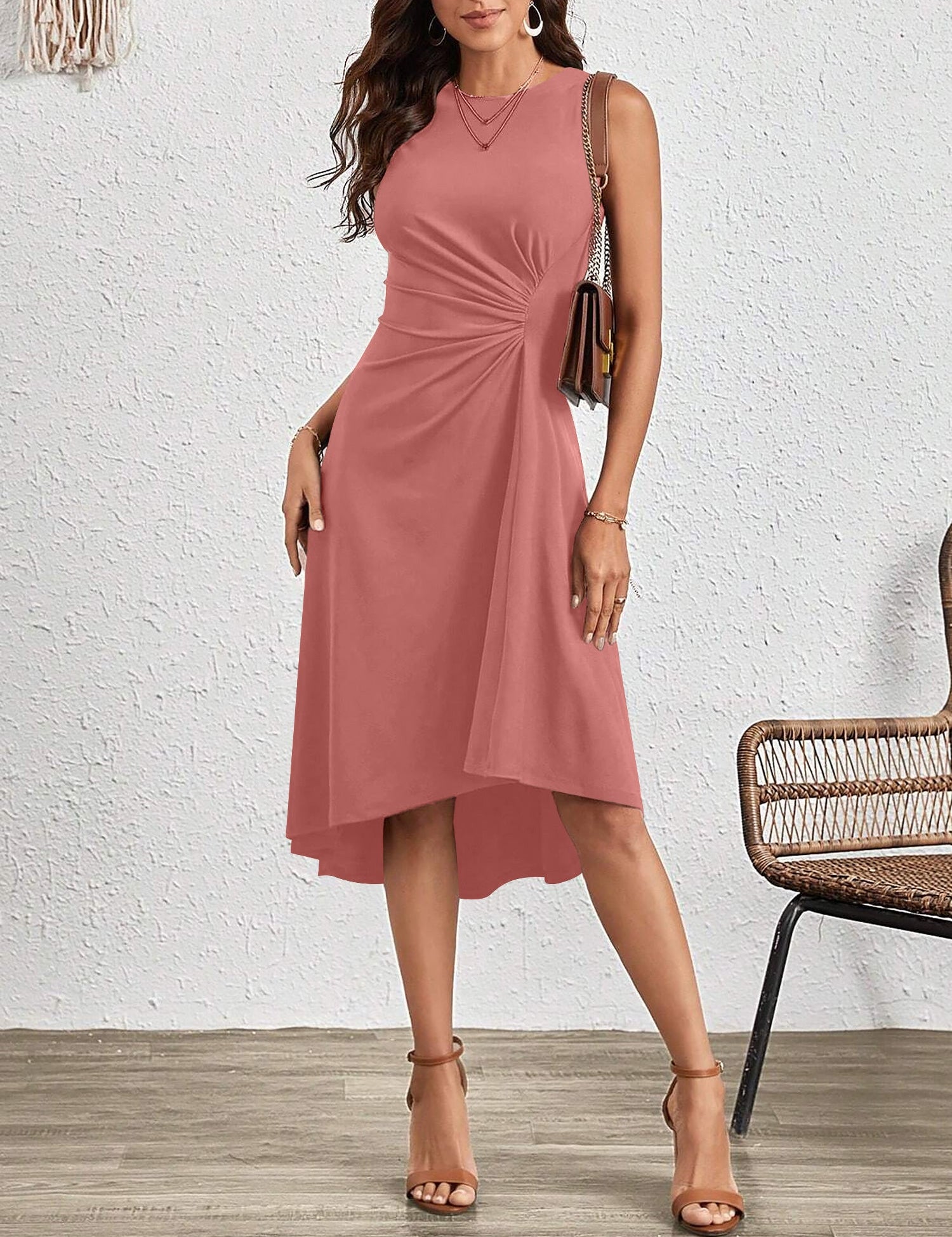Almira – Women’s Sleeveless Summer Casual Dress