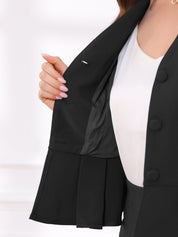 Peplira - Women’s Peplum Work Blouse