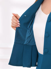 Peplira - Women’s Peplum Work Blouse