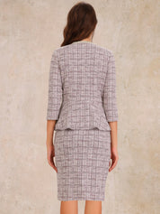 Plaidessa - Women’s Plaid Button Down Dress