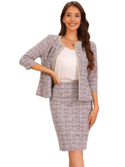 Plaidessa - Women’s Plaid Button Down Dress