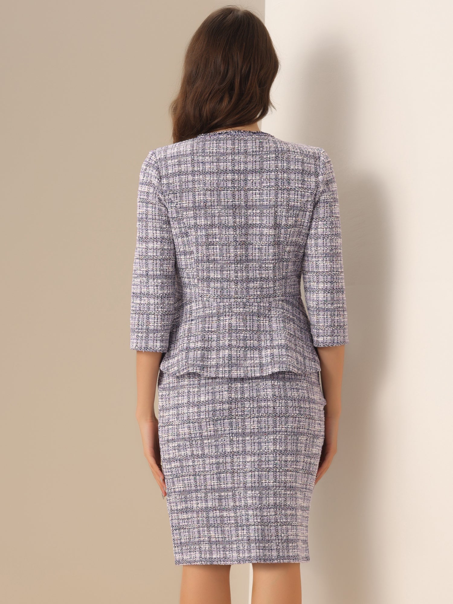 Plaidessa - Women’s Plaid Button Down Dress