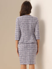 Plaidessa - Women’s Plaid Button Down Dress