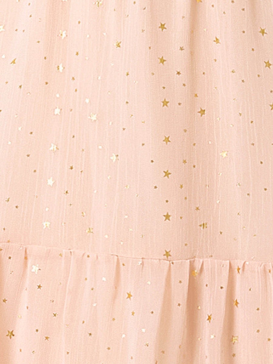 Stellara – Women’s Star Print A-Line Dress