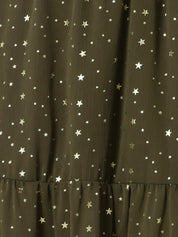 Stellara – Women’s Star Print A-Line Dress